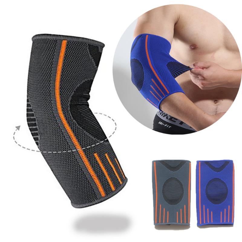 

Sports Elbow Compression Support Sleeve Thickened Anti-collision Basketball Football Volleyball Roller Skating Protective Gear, Bu