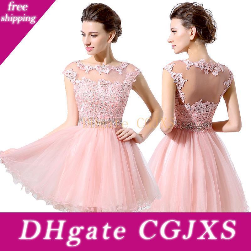pretty pink dresses for juniors