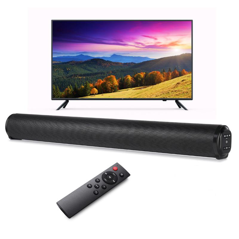 

20W Soundbar Portable Column Wireless Bluetooth Speaker 5.0 BT Music Stereo Home Theater FM Radio Sound Bar For TV