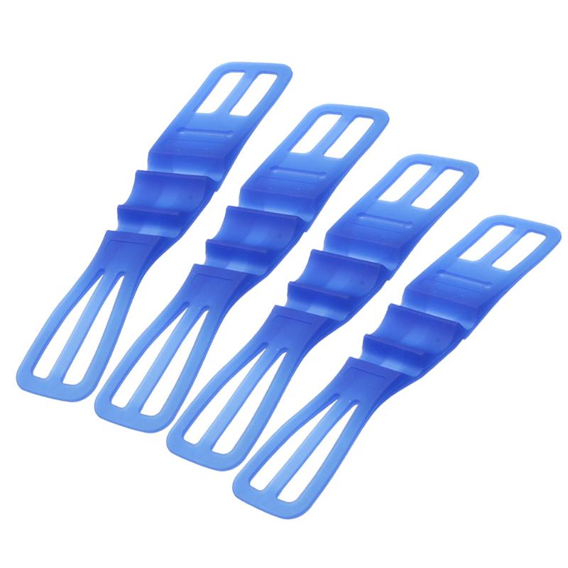 

4pcs Bicycle Silicone Strap Cycling Light Holder Band Phone Fixing Elastic Tie Rope Bicicleta Torch Bandages