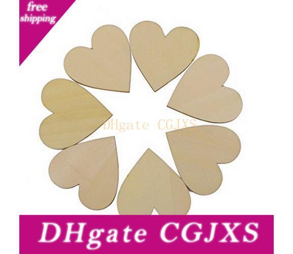 wooden craft hearts bulk