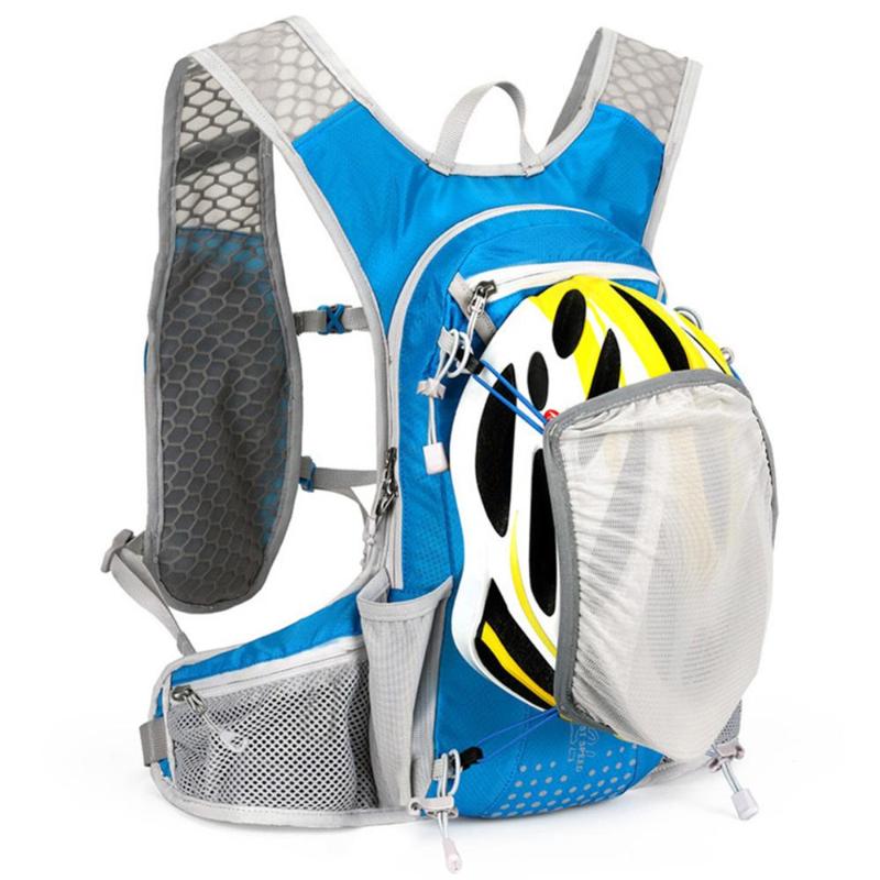 

Hydration Pack Backpack 12L Outdoors Marathoner Running Race Hydration Vest for Hiking Skiing Running Cycling Camping Unisex, Black
