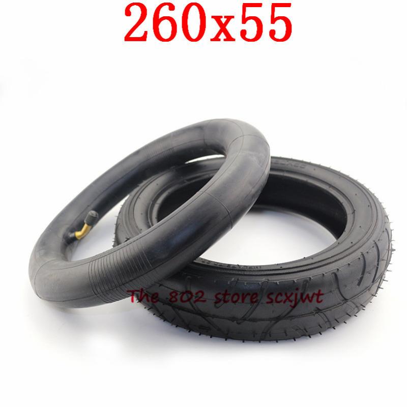 

Size 260x55 tyre&inner tube fits Children tricycle, baby trolley, folding baby cart, electric scooter, children's bicycle tire