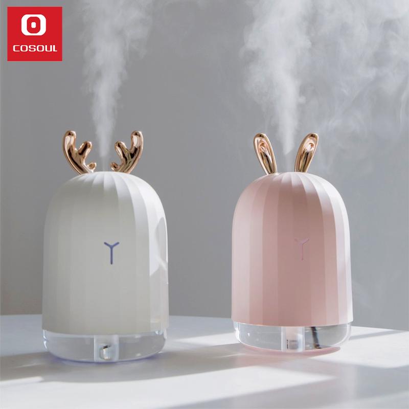 

Air humidifier Fashion Care for skin Essential Oil Diffuser Nano spray Fogger Mist Maker with LED Night Lamp Home Office