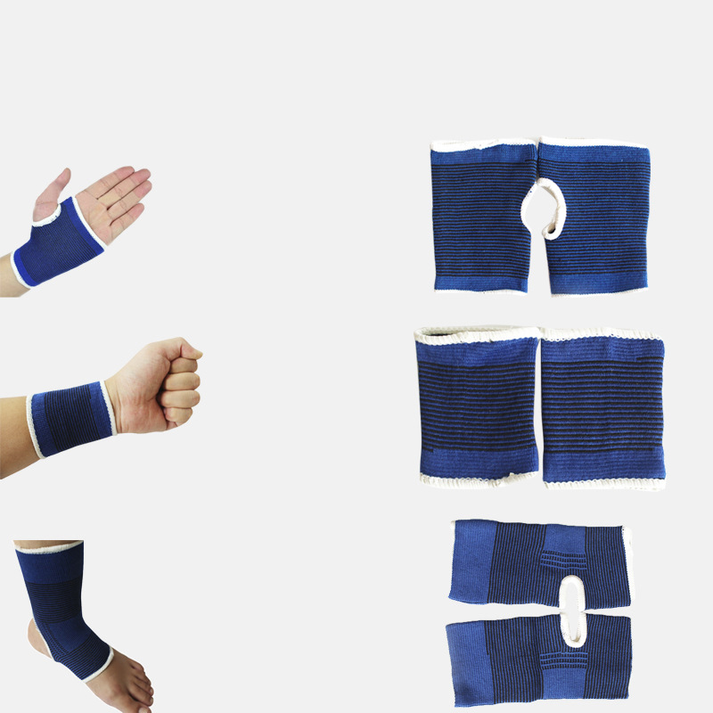 

High Quality Low-Cost Wear-Resistant Polyester Cotton Breathable Sports Hand Guard Wrist Guard Wholesale, 2 pcs