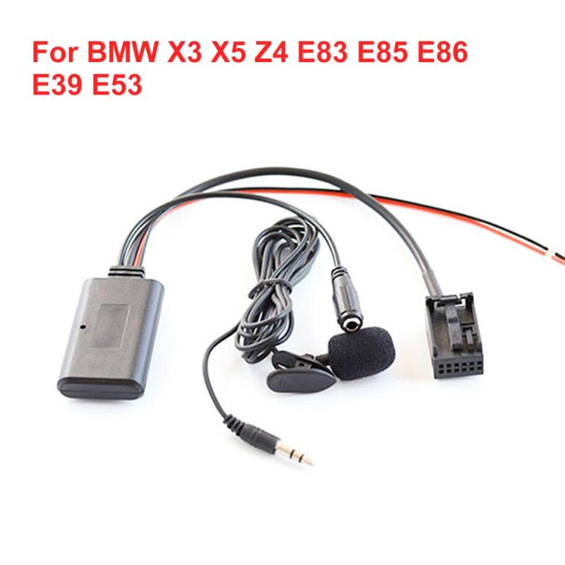 

Car Bluetooth Aux Auxiliary Line Adapter For X3 X5 Z4 E83 E85 E86 E39 E53