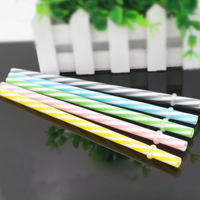 

Reusable Silicone Drinking Straws Extra Long Flexible Straws for Tumbler Bar Party