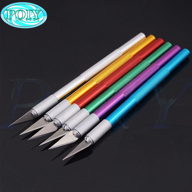 

1pcs Precision Blades Hobby Knife Art Wood Carving Tools Cutter Graver For Leather PCB Repair Films Tool Nicking Pen DIY Knife