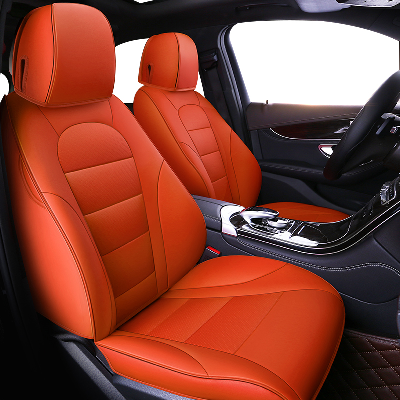 

ZHOUSHENGLEE Custom Car Seat Covers for X-Trail Qashqai SYLPHY Geniss LIVINA March Tiida Teana car accessories auto seat