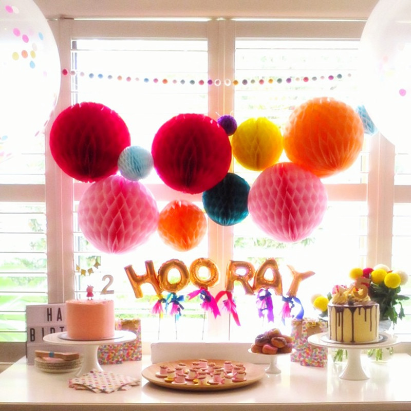 

14" 35cm Tissue Paper Honeycomb Ball Baby Shower Birthday Party Wedding Christmas Holiday Decoration Rpund Paper Lantern Lampion