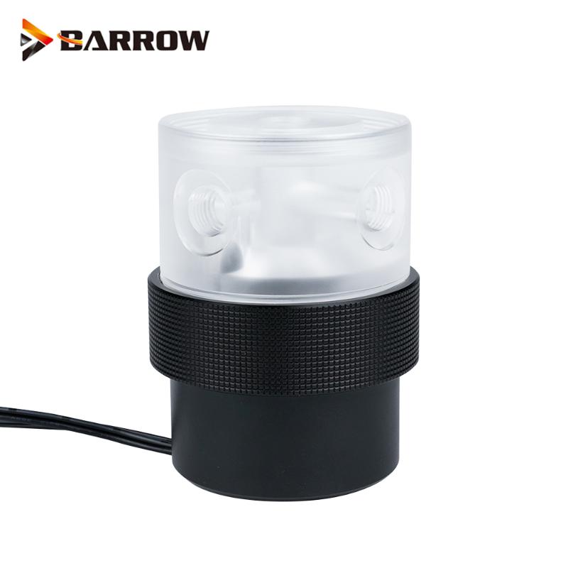 

Barrow 18W PWM D5 Pump For Computer Case Liquid Loop Cooling Build, Maximum Flow 1260L/H,Silver,Black,White, SPG40A-X