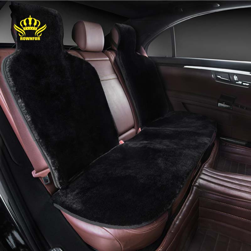 

Car interior accessories Car seat covers faux cute cushion styling plush pad seat cover FOR BACK COVERS 2020 NEW IH01