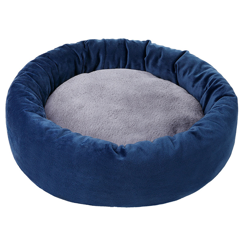 

Dog Long Plush Dounts Beds Calming Bed Pet Kennel Super Soft Fluffy Comfortable For Large Dog / Cat House