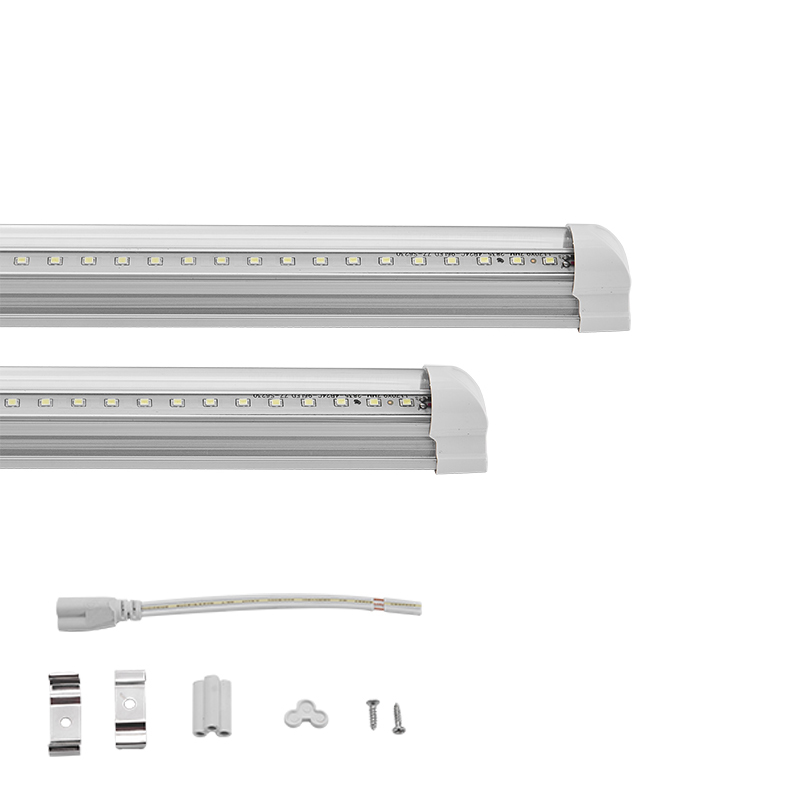 

LED Bulbs Tubes 4ft LED lights 20W warm white integrated T8 Fluorescent Light transparent and creamy white shade