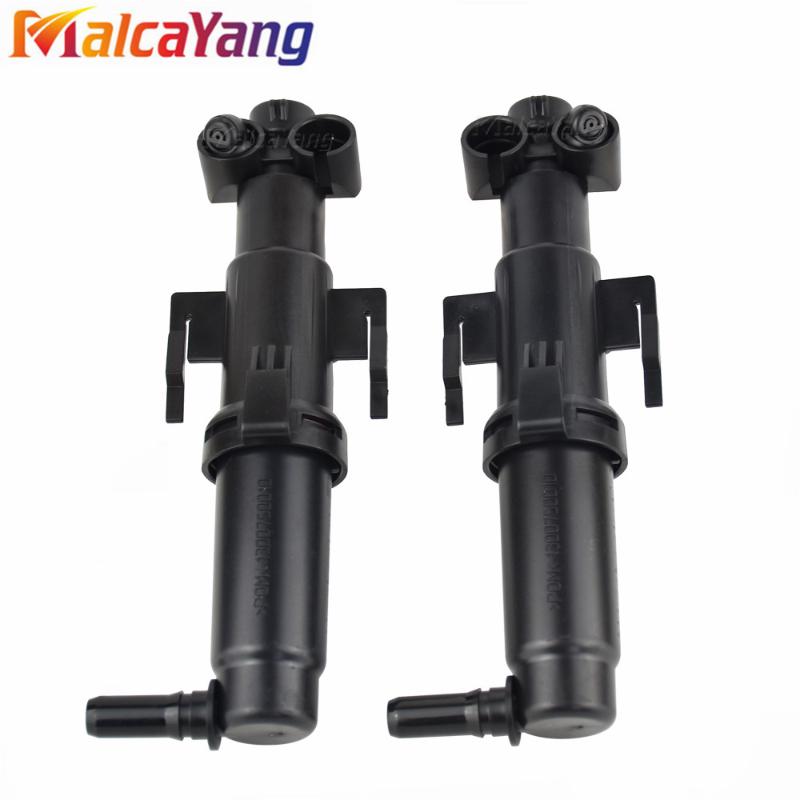 

Car Front Left & Right side Headlight Washer Nozzle 61677377667 61677377668 For 5'series F10 F11 F07 F18