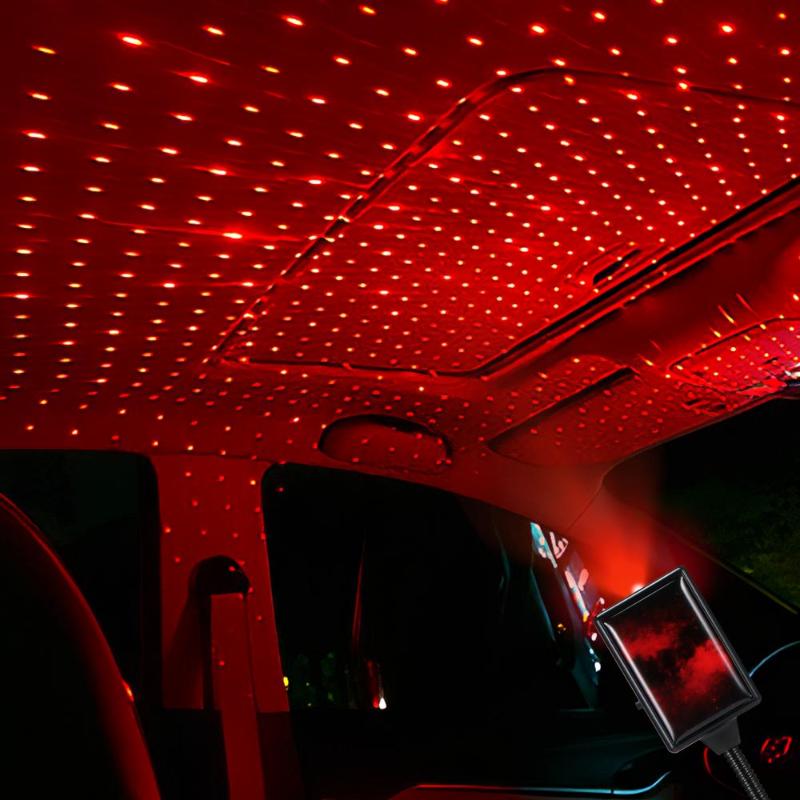 

TiOODRE Waterproof Rotating Star Lights Car Night Light Car Romantic Roof Light USB Star Projector Accessories