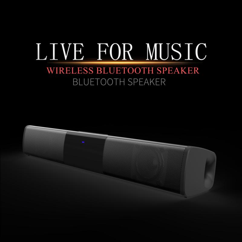 

New BS-28A Portable Bluetooth Wireless Speaker 3D Surround Better Bass Bluetooth 5.0 Range Home Theater Channel AUDIO Soundbar
