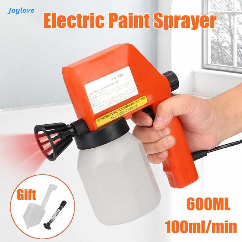 

Joylove 2.5MM Nozzle Spray Guns Paint 650W 220V 800ML High Power Spray Guns Home Electric Paint Sprayer Easy Spraying Clean