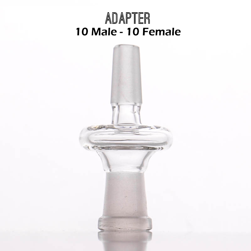 

smoking accessories Manufacturer hookahs glass adapter 10male to 14female and 14male- 18female converter use for water pipe oil rig