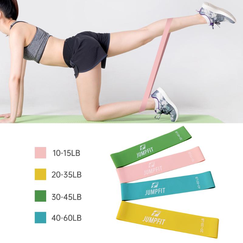 

5PCS Yoga Resistance Bands Stretching Rubber Loop Exercise Fitness Equipment Strength Training Body Pilates Strength Training
