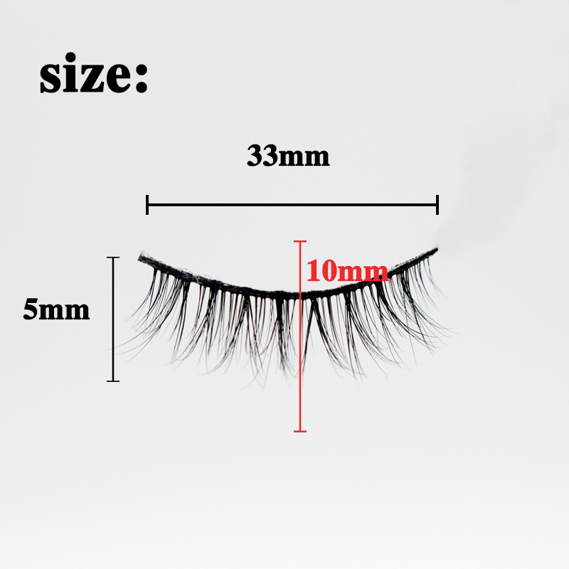 

Eyelashes 3D Real Mink Eyelashes Natural Long False Eye Extension cilios Long lasting 100% Hand Made False Lashes Q2