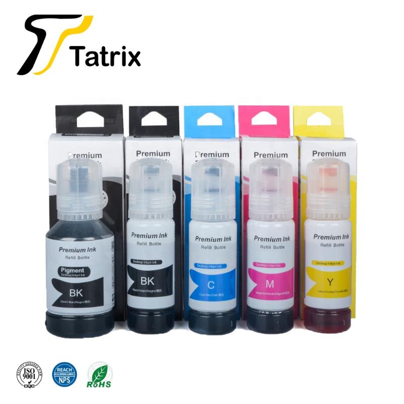 

Tatrix Quality Refill Ink For 002 101 102 105 502 504 EcoTank Ink For L4150 L4160 ET-7700 ET-7750 L6160 L7160 L7180
