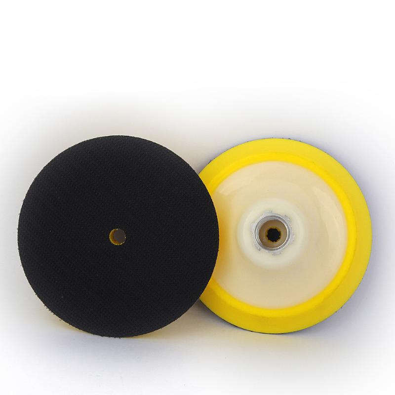 

4 Inch Hook&Loop backing pad car polishing wash care buffing tool 5/8" M14 thread