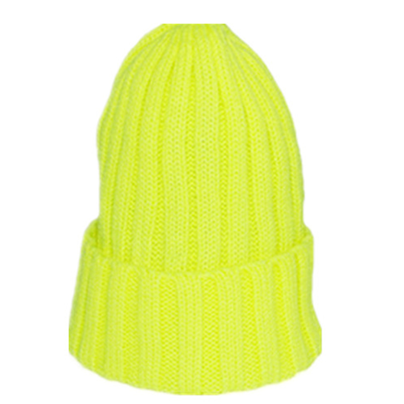 

Winter Ladies Men Warm Faux Wool Hat Winter Knitted Hat Solid Color Couple for Indoor Outdoor JL