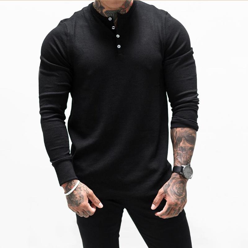

Men's Sweater Thin Wool Long Sleeve Stand Collar Pullover Sweaters Men Fashion Casual Business Bottoming Shirts, Black