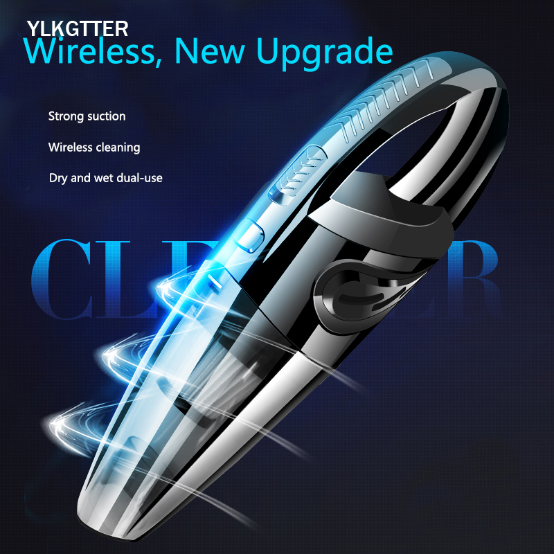 

YLKGTTER 3200pa Strong Power Car Vacuum Cleaner Wireless USB Charging Handheld 120W Wet/Dry Auto Portable Vacuums Cleaner