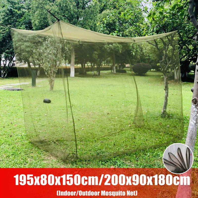 

Camping Mosquito Net Indoor Outdoor Storage Bag Insect Tent Mosquito Net Household Repellent Tent Insect Reject Curtain Bed