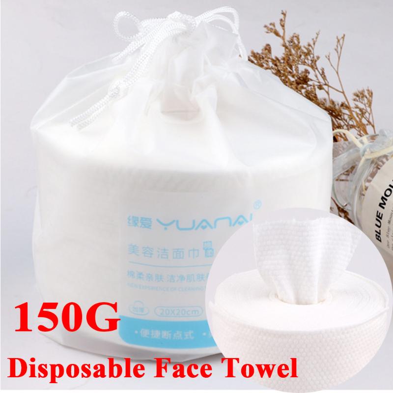 

Disposable Face Towel Non-Woven Facial Tissue One-Time Makeup Wipes Cotton Pads Facial Cleansing Roll Paper