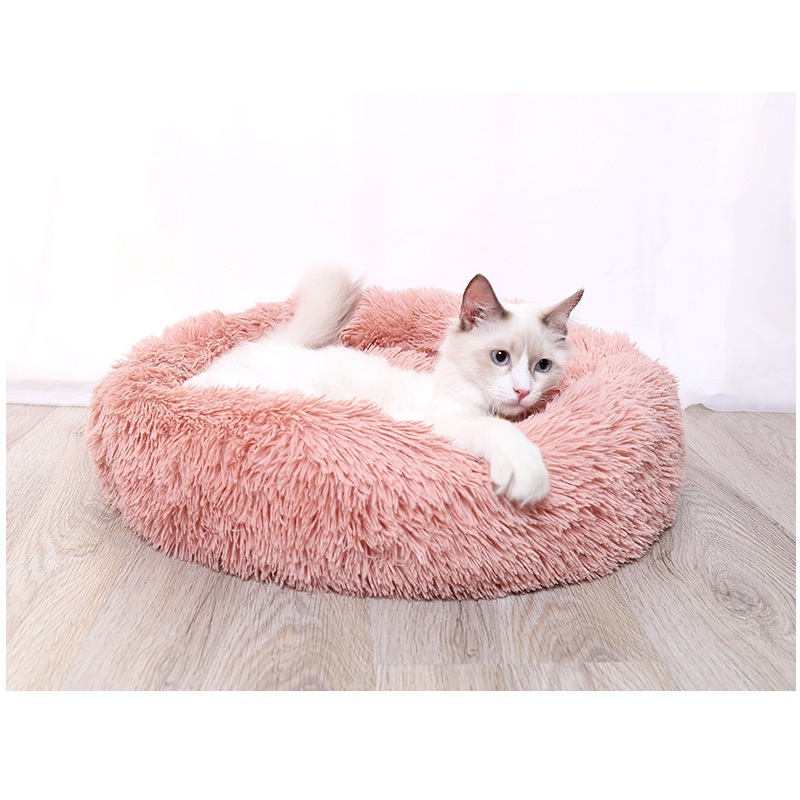 

Pet Dog Cat Bed House Soft Long Plush Pet Dog Bed For Dogs Basket Products Cushion Cat Mat House Animals Sofa