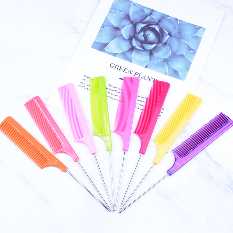 

20Pcs/set Professional Pointed Tail Comb Teasing Curly Hair Brush Salon Hairdressing Styling Combs Tools Hair Combs