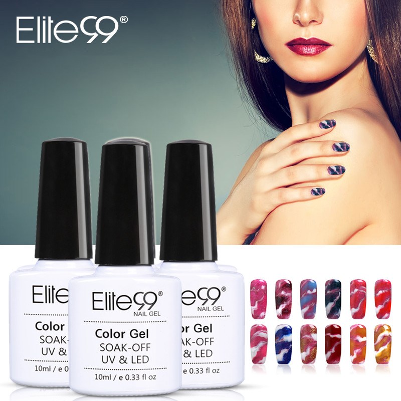 

Elite99 10ML Changeable Nail Art Gel Polish UV Gel Varnish Nail Polish Set For Manicure Gellak Semi Permanent Hybrid Nails Art, 88004