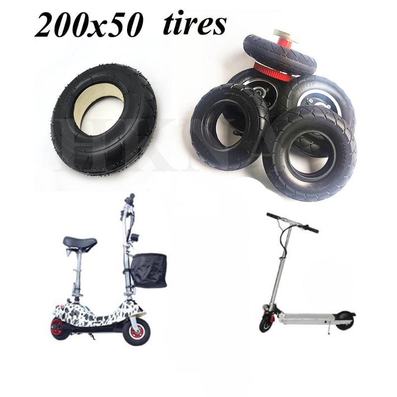 

200x50 Tire Wheel Electric Scooter 8-inch 8x2 Solid Tire, Pneumatic Inner Tube Outer Tyre, Front And Rear Wheels Parts