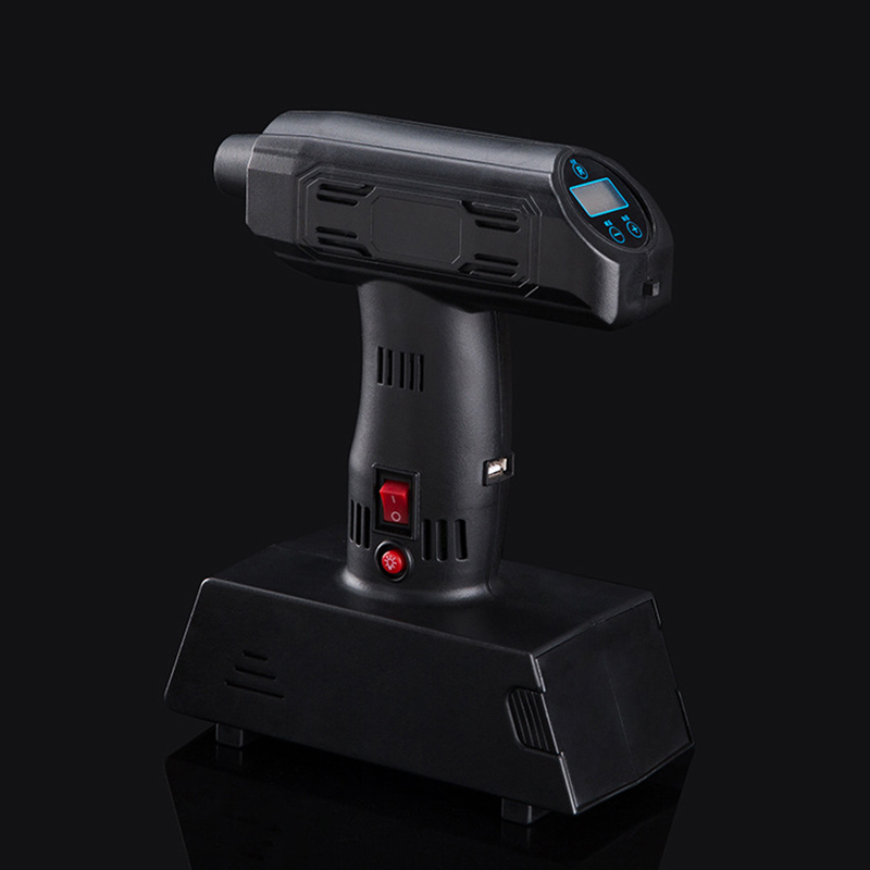 

Digital Display 1 Set Portable Metal Inflator Pump Brightness Lighting Air Compressor 12V Drop shipping