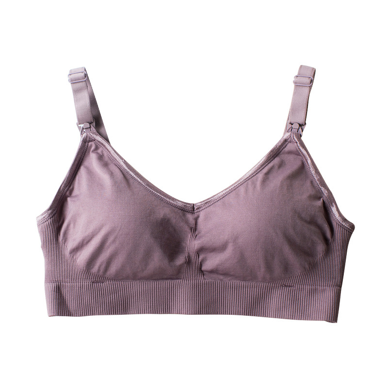 

Sanderala Women Sexy Bras Bralette Plus Size Full Cup Wireless Gather Brassiere Female Underwear Sleep Tops Padded Underwear, Black