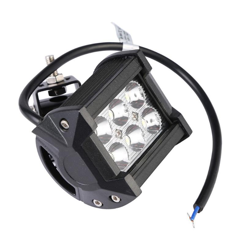 

18W LED Works Light Bar 4 Inch Driving Headlight Offroad Car Truck Work Lamp SDF-SHIP