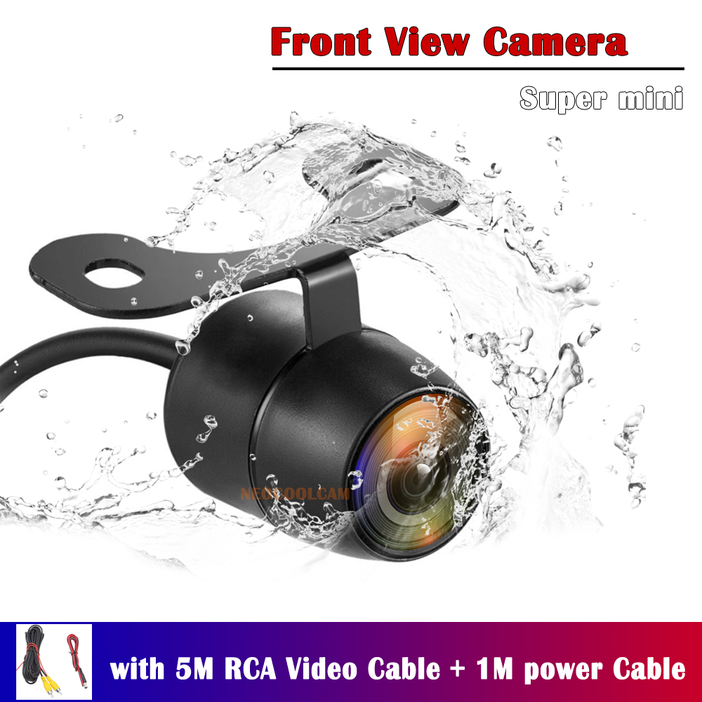 

Front View Camera Outdoor Waterproof Mini CVBS Analog Security Camera For Car Front View Parking Camera