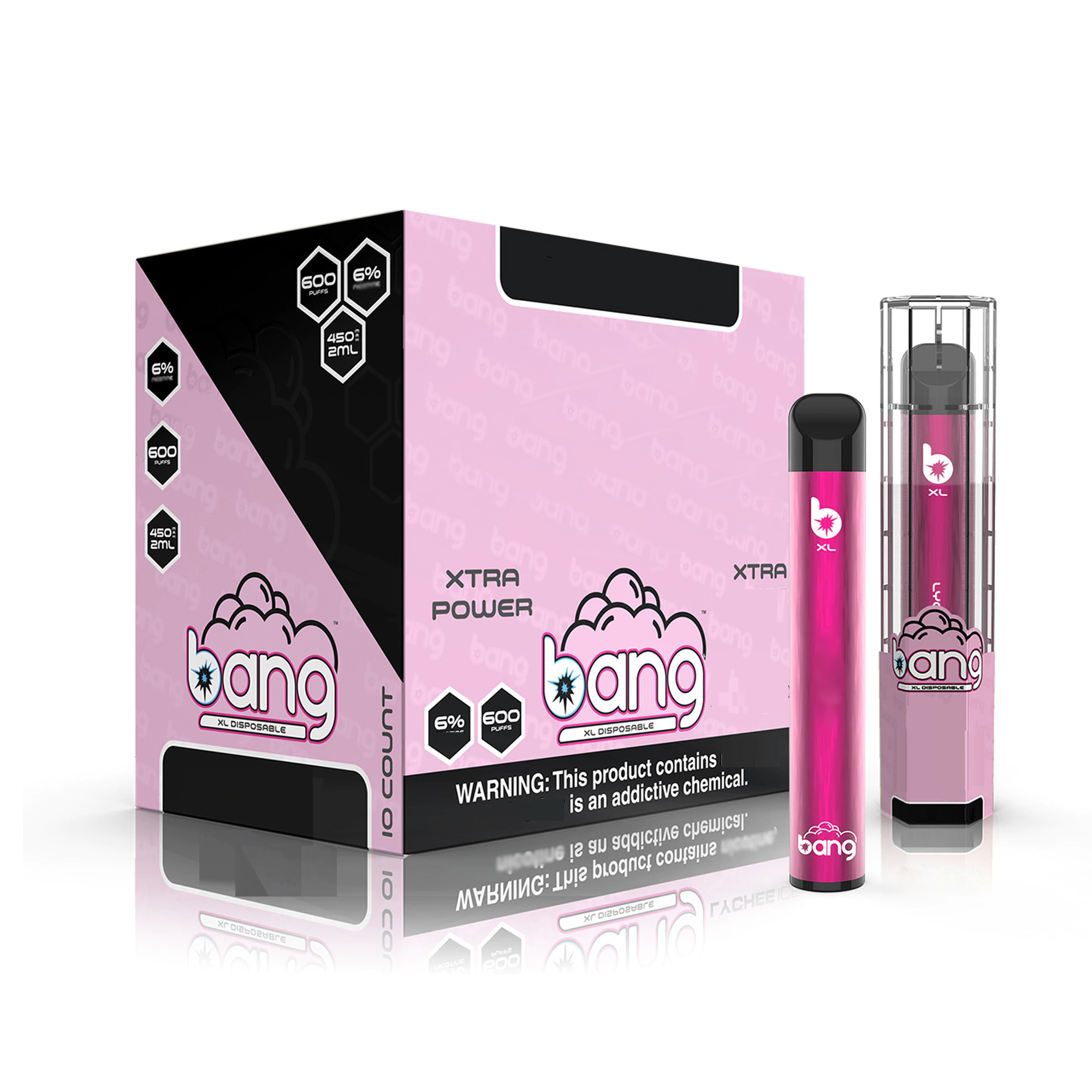 

Newest 16 Colors Bang XL Disposable Vape Pen 600 Puffs 2ml Cartridge 450 mAh Battery Vaporizer
