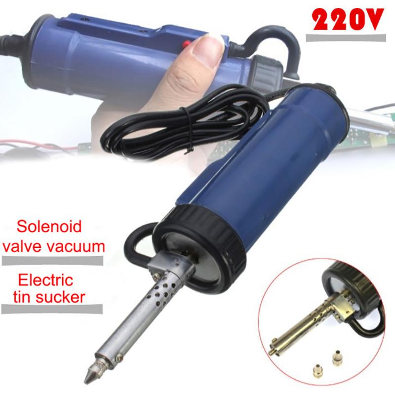 

Soldering Welding Tool Electric Suction Tin Vacuum Desoldering Pump Solder Sucker Iron Machine Suction Soldering Welding Tools