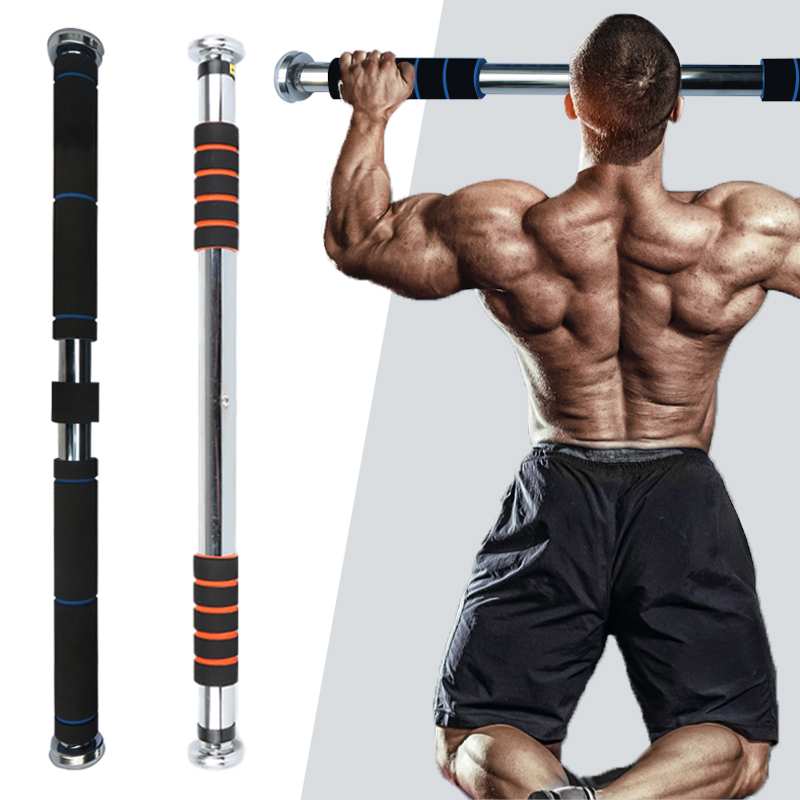 

Pull Up Bar Door Horizontal Training Bar Steel 1.2kg Adjustable Home Gym Workout Arm Strength Exercise Fitness Sit up Equipment