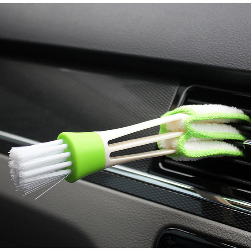 

2 In 1 Multi-purpose Car Air-Conditioner Outlet Cleaning Tool Dust Brush Car Accessories Interior Multi-purpose Brush