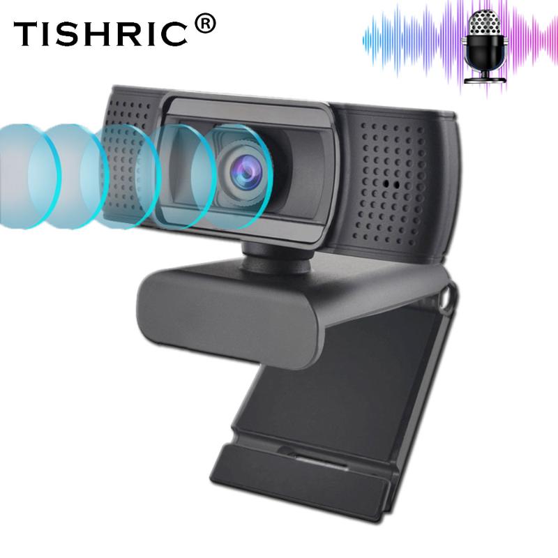 

TISHRIC USB 2.0 Web Webcam Full HD 1080P Ashu H601 Video Recording Web Camera With Microphone For PC Laptop Not Webcam Autofocus