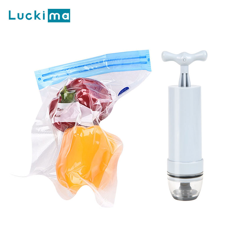 

Kitchen Sous Vide Vacuum Sealer Saver Bags Mini Hand Air Pump Reusable Meat Vegatable Packaging Bag 22x21cm 22x29cm 35x50cm