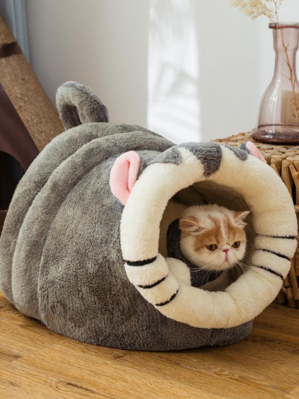 

Cat litter, dog litter, four seasons, universal winter warmth, removable and washable closed pet supplies, White