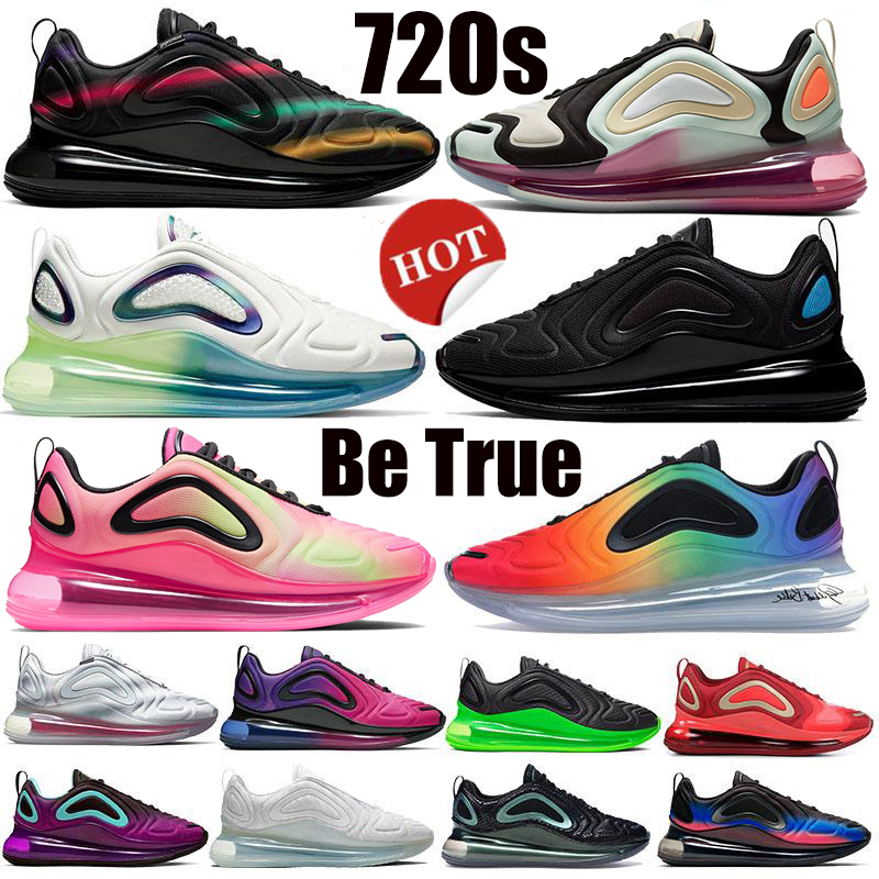 

New Pistachio Frost 720s mens running shoes triple black throwback future northern lights night women Chaussures cushion sports sneakers, 12 crimson gold