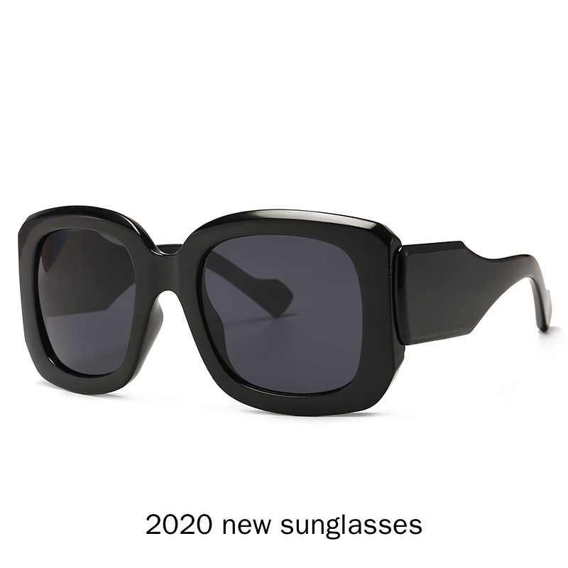 

Sunglasses 2021 Square Women Gradient Rectangle Men Fashion Brand Designer Oversized Eyewear NX