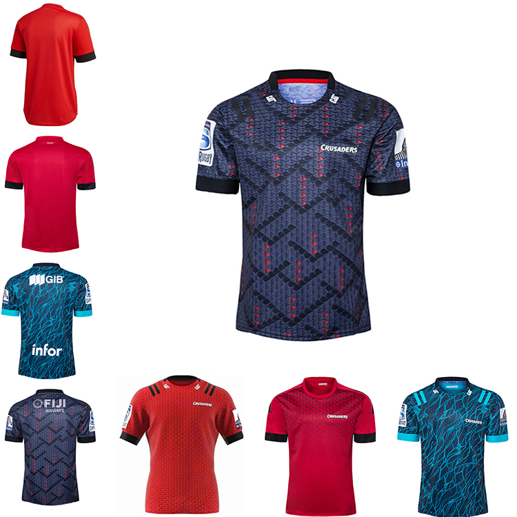 

2020 21 Crusaders Adult Home Away Super Rugby Jersey Training Shirt Maillot Camiseta Maglia Tops S-5XL, Red